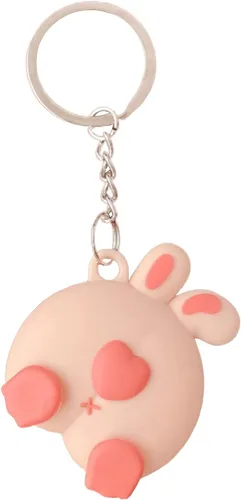 Miniatura 34 de Yatchen Bonita funda de silicona para AirTag 2021 Finder Fun 3D Cartoon Animal Anti Scratch Llavero Tracker Protector Bluetooth (Béisbol, 1 unidad)