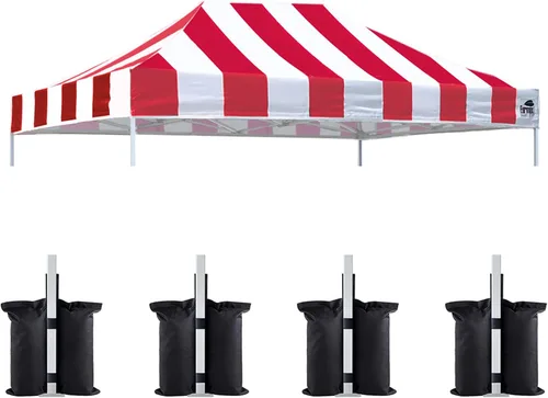 Miniatura 53 de Eurmax USA toldo desplegable de repuesto, cubierta superior para tienda de campaña, armado instantáneo, solo la cubierta superior, 4 bolsas
