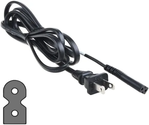 Miniatura 2 de Cable de alimentación de CA de 6 pies para Elna 3210 3230 5100 520 Experience 5200 5300