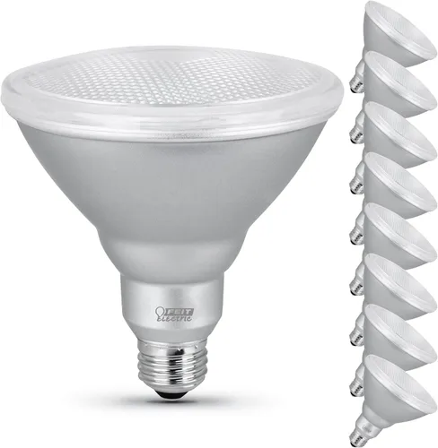 Miniatura 8 de Feit Electric Bombilla LED PAR38, equivalente a 120 W, regulable, luz diurna de 5000 K, 1400 lúmenes, vida útil de 22 años, base E26, bombilla