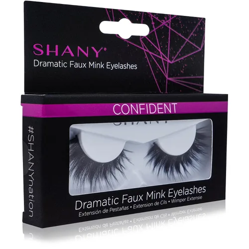 Miniatura 6 de SHANY Pestañas clásicas de visón sintético, duraderas, de un solo par, reutilizables, esponjosas, suaves, con volumen medio, confiables