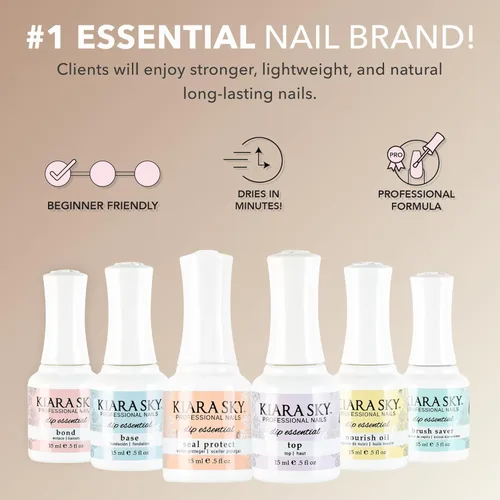 Miniatura 2 de Kiara Sky Kit de polvo de inmersión de manicura francesa Tamaño completo FRANCÉS COMPLETO