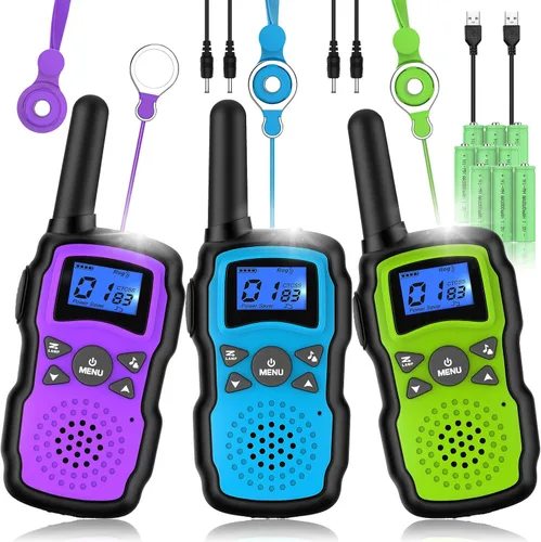 Miniatura 11 de Wishouse Walkie Talkies para niños recargable
