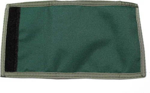 Miniatura 5 de Billetera de nailon con bolsillo para monedas con cremallera, Verde, Billetera plegable