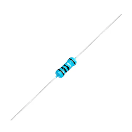 Miniatura 2 de Chanzon 100pcs 1/2W (0.5W) 1 Ω ohmios Resistencia fija de película metálica 0.01 ±1% Tolerancia 1R MF Orificio pasante Resistencias limitadoras