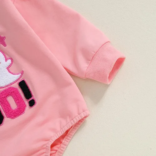 Miniatura 67 de FYBITBO Traje de Halloween para recién nacido, niña y niño, espeluznante temporada, mameluco con burbujas para otoño, Halloween, ropa de bebé