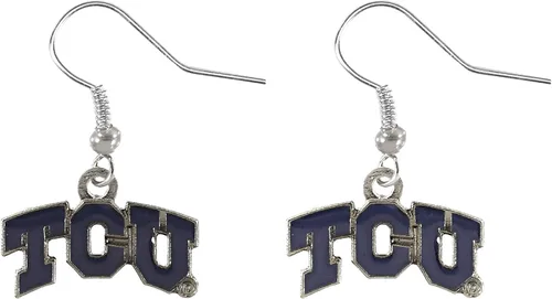 Miniatura 3 de aminco NCAA Pendientes colgantes con logo de la NCAA para adultos unisex