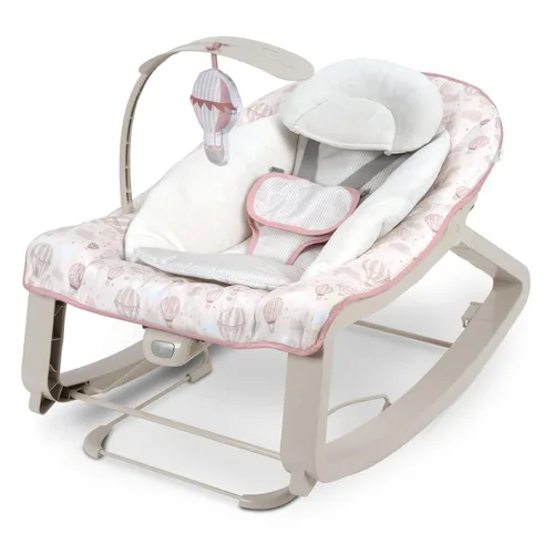 Miniatura 11 de Ingenuity Keep Cozy 3 en 1 Grow with Me - Asiento vibratorio para bebé y balancín de bebé a niño pequeño, 0-30 meses hasta 40 libras (Linden)