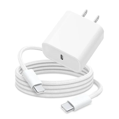 Miniatura 6 de Adaptador de cargador rápido de 3 pies y 20 W para AirPods 4 Gen 4 generación, AirPods Pro 3 2025/Pro 2 2nd, Air Pods Max 2024, iPhone 17 16e 16 15