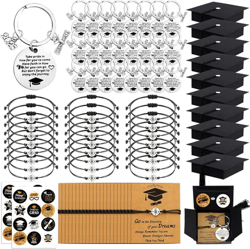 Miniatura 13 de LUYI 32 piezas de pulseras de joyería preppy para mujer, cuentas de arcilla, coloridas, pulseras heishi estilo surfista, conjunto de pulseras