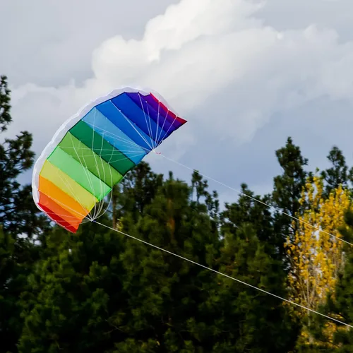 Miniatura 4 de In the Breeze. Cometa para deporte aéreo., Arcoiris (Rainbow)