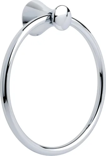 Miniatura 10 de Delta Lahara (1-Paquete) Soporte de Toalla de Mano Brilliance de Acero Inoxidable para Pared de Baño Anillo Redondo para Toallas de Baño Soporte