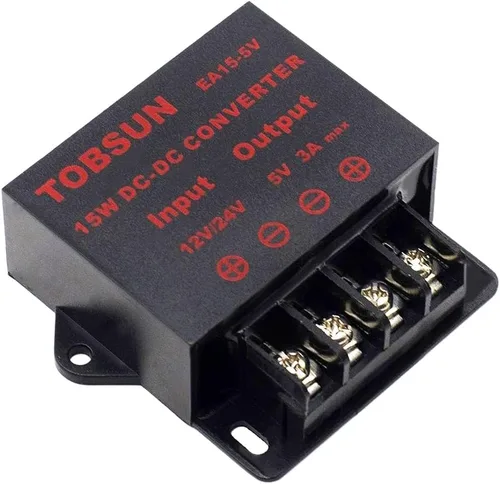 Miniatura 3 de Convertidor CC Regulador reductor 5V Regulado Fuentes de alimentación Convertidor de transformador (5V 3A 15W)