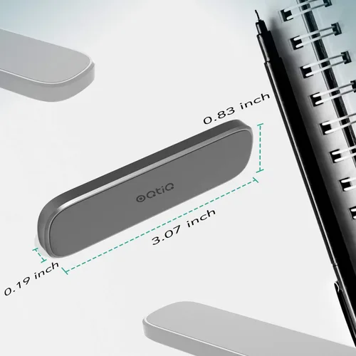 Miniatura 4 de OQTIQ [Paquete de 2] Soporte magnético para automóvil, imán de teléfono para automóvil, universal para pegar en el tablero de instrumentos plano