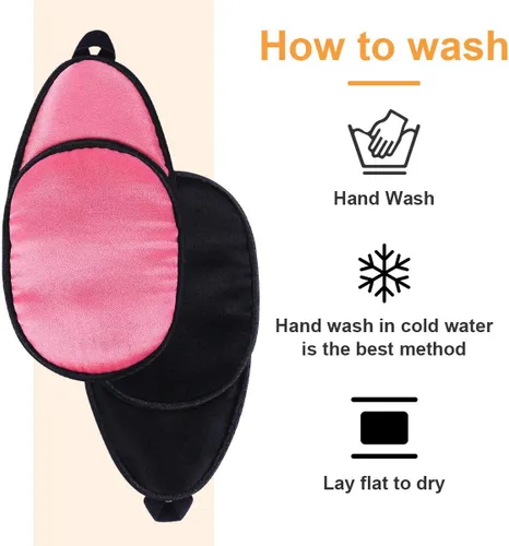 Miniatura 8 de eZAKKA Parches para ojos para adultos, parche para anteojos, parche médico de seda para parches de ojo vago para mujeres con ambliopía, estrabismo