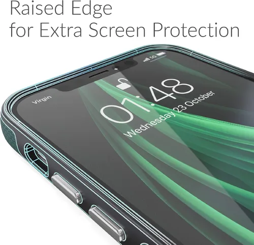 Miniatura 7 de Crave Funda para iPhone 12, iPhone 12 Pro, funda de protección dual para iPhone 12/12 Pro (6.1 pulgadas), color verde bosque