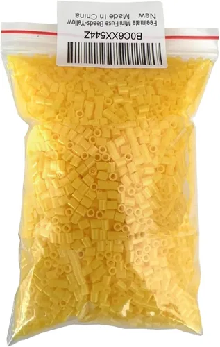 Miniatura 10 de Kit de mini cuentas de fusible, 5,000 piezas de 0.102 in, kit de cuentas de fusibles de hierro, juego de manualidades Marrón