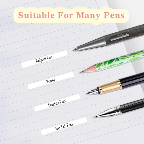 Miniatura 6 de Temiary - Juego de 6 cintas correctoras blancas mini, secado rápido y suave para escritura, juego de cintas correctoras estéticas y lindas fáciles