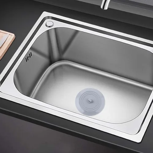 Miniatura 5 de Vaincre 2 piezas de tapón de drenaje de bañera - 5" de silicona para cocina y baño, tapón de agua para cabello y ducha, tapón de drenaje de bañera