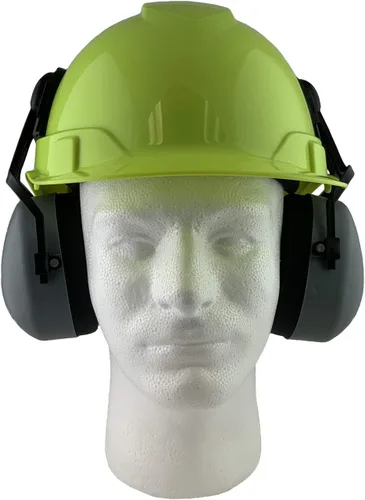 Miniatura 12 de Ridgeline - Casco de seguridad estilo gorra con orejeras incluidas, casco azul