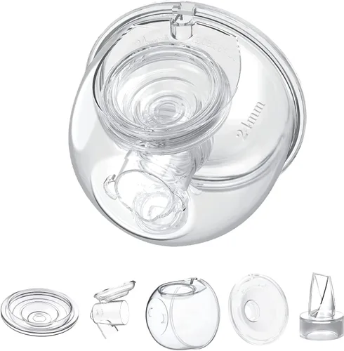 Miniatura 11 de Insertos de brida de 0.591 in compatibles con Momcozy S12 Pro/S9 Pro /M5/M9/Medela/TSRETE extractor de leche portátil, Spectra S1/S2 adecuados