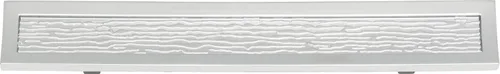 Miniatura 2 de Atlas Homewares 269-CM Chic Collection 128 Tirador primitivo rectangular central, acabado champán