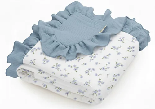 Miniatura 27 de meowcards Mantas de muselina para envolver al bebé, esenciales unisex para bebés niños y niñas, tamaño grande 47 x 47 pulgadas, mantas de recepción