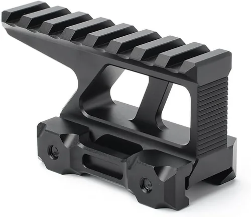 Miniatura 2 de 2.91 "Red Dot Sight Riser Mount para EO Sight, Tactical Optic Scope Riser Mount 8 ranuras Picatinny, apto para riel Weaver/Picatinny de 0.787 in