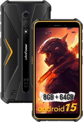 Miniatura 9 de Ulefone Armor X12 Pro - Teléfono inteligente resistente, teléfonos impermeables desbloqueados, Octa-core Android 15, 8 GB+64 GB, Dual SIM Global 4G