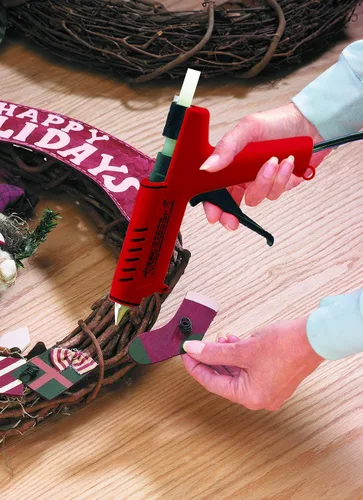 Miniatura 4 de Arrow TR550 Pistola de pegamento eléctrica profesional resistente para manualidades, construcción, madera, utiliza barras de pegamento estándar