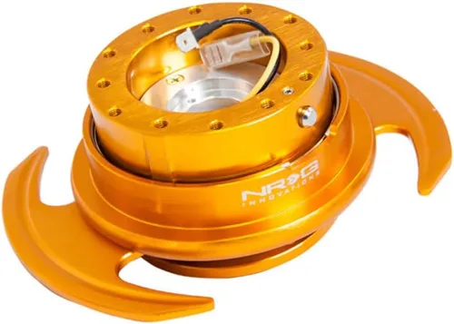 Miniatura 6 de NRG Innovations NRG-SRK-650BK GEN 3.0 Volante de Carrera con Adaptador de Buje de Liberación Rápida, Diseño de 6 Agujeros y Patrones de Pernos