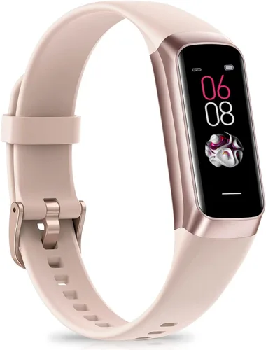 Miniatura 11 de Rastreador de actividad física, monitor de actividad con frecuencia cardíaca 24/7, monitor de sueño de presión arterial de oxígeno en sangre, Negro
