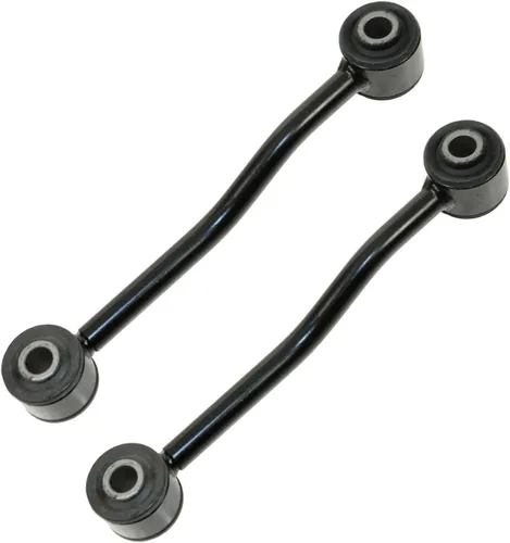 TRQ Juego de eslabones estabilizadores de barra estabilizadora delantera compatible con Jeep Grand Cherokee 1999-2004