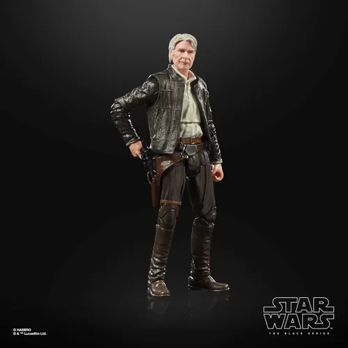 Miniatura 2 de STAR WARS The Black Series Archive Han Solo Toy - Figura de acción coleccionable de 6 pulgadas a escala de The Force Awakens, juguetes para niños