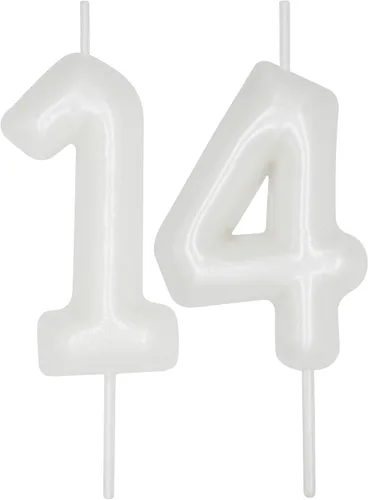 Miniatura 107 de DERVENTA Vela con números de 2.36 pulgadas, decoración perfecta para cumpleaños, brunch, postre, pastel, 1 pieza (número 0 rosa)