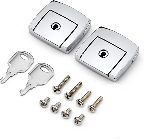 Miniatura 5 de Cerrojo para maletero Tour Pack Pak Compatible con Harley Touring Electra Glide 1988-1999 2000-2013