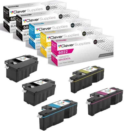Miniatura 42 de CS compatible Xerox Phaser 6510/WorkCentre 6515 (106r03480) 2 cartuchos de tóner negro para Phaser 6510, WorkCentre 6515 2 negro