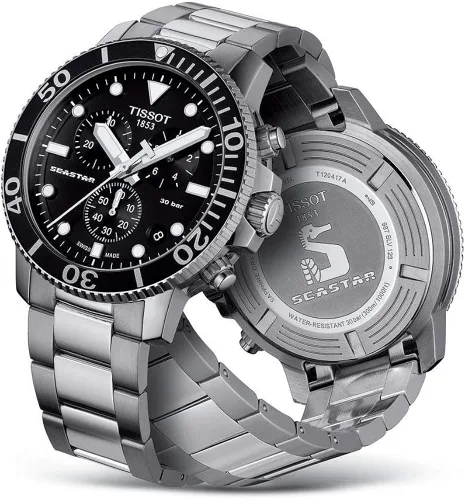 Miniatura 2 de Tissot Mens Seastar 6601000 Stainless Steel Casual Watch Grey