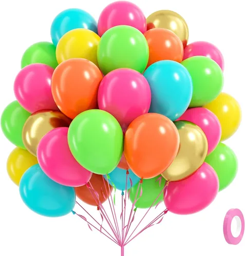 Miniatura 13 de 60 globos rojos y blancos de 12 pulgadas con globos de confeti blanco y rojo para boda, compromiso, Navidad, día de San Valentín, cumpleaños, Rojo