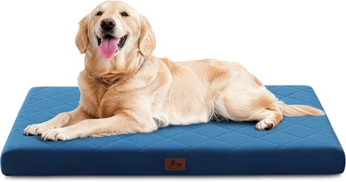 Miniatura 13 de Tapete ortopédico XL para perros extra grandes, cama impermeable para perros con funda extraíble, cama lavable para mascotas, 41 x 28 pulgadas,