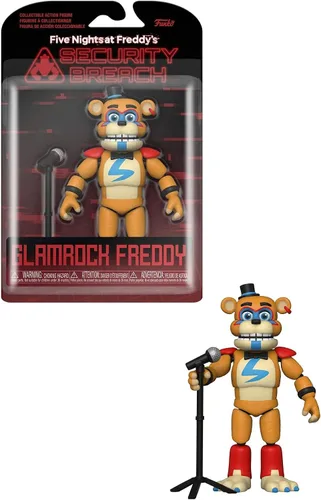 Miniatura 3 de POP Figura de acción Funko: Five Nights at Freddy's, Security Breach - Glamrock Fred, Multicolor