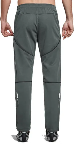 Miniatura 27 de baleaf Pantalones de forro polar para hombre, pantalones de ciclismo de invierno, ropa de bicicleta de montaña, equipo térmico para correr en clima