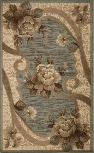 Miniatura 2 de Superior - Alfombra de interior con respaldo de yute, suave alfombra moderna de estilo granja para pasillo de entrada, sala de estar, pisos