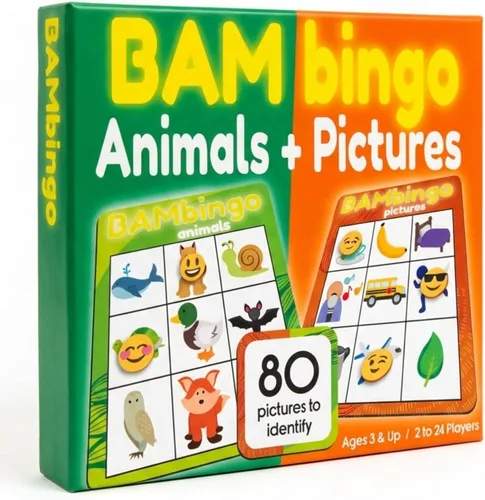 Miniatura 12 de Juego de bingo de palabras de vista THE BAMBINO TREE Nivel 1 y 2 - Juegos educativos para niños - Aprende a leer vocabulario para jardín de infantes