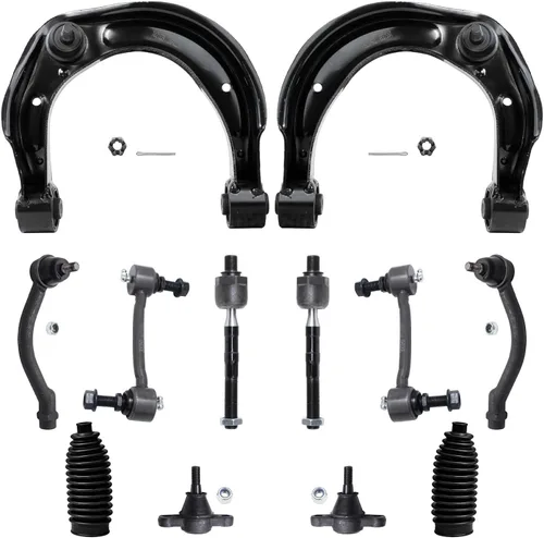 Miniatura 117 de Detroit Axle - Kit de suspensión delantera de 12 piezas para Mercury Grand Marquis Ford Crown Victoria Town Car 2003-2011, 2 brazos de control