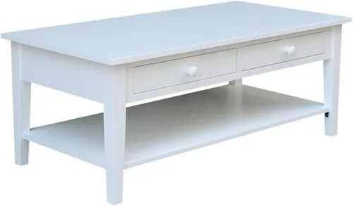 Miniatura 13 de IC INTERNATIONAL CONCEPTS Mesa de centro de madera azul Spencer
