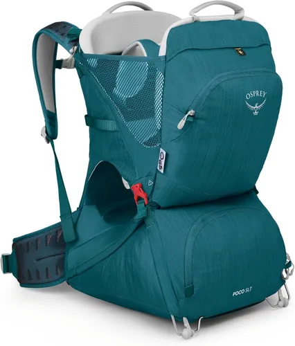 Miniatura 17 de Osprey Poco SLT Lightweight Child Carrier Backpack - Slimmed-Down Hiking Carrier for Toddlers with Safety Harness, Sunshade, and Ventilated