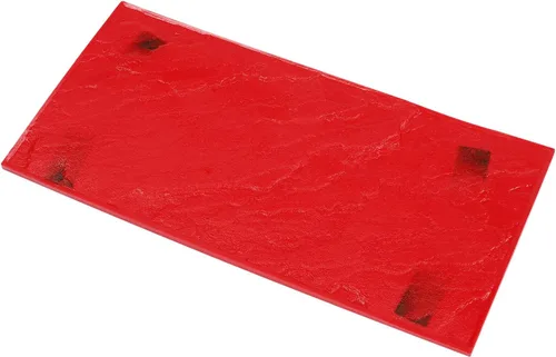 CNCEST Sello de hormigón de poliuretano, textura de pizarra realista, sin costuras, tapete de sellado de cemento para pared, pisos, sellos de