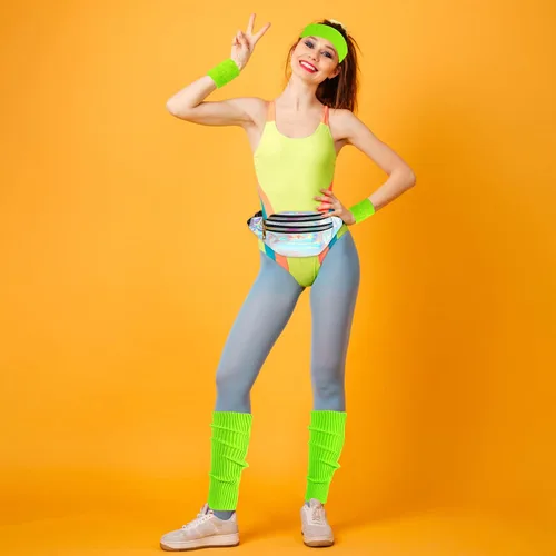 Miniatura 6 de ONUPGO Riñonera holográfica de 2 piezas para mujeres, niñas y hombres, riñonera brillante de color metálico, impermeable, holograma de poliuretano