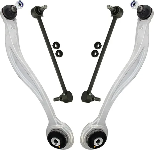 Miniatura 84 de Detroit Axle - Brazos de control superiores traseros para Chrysler 300 Dodge Challenger Charger Magnum, reemplazo del conjunto de brazos de control